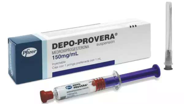 Injektion von Depo Provera