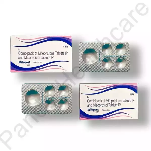 Kit de Pilules d'Avortement : Mifepristone 200mg + Misoprostol 800mcg